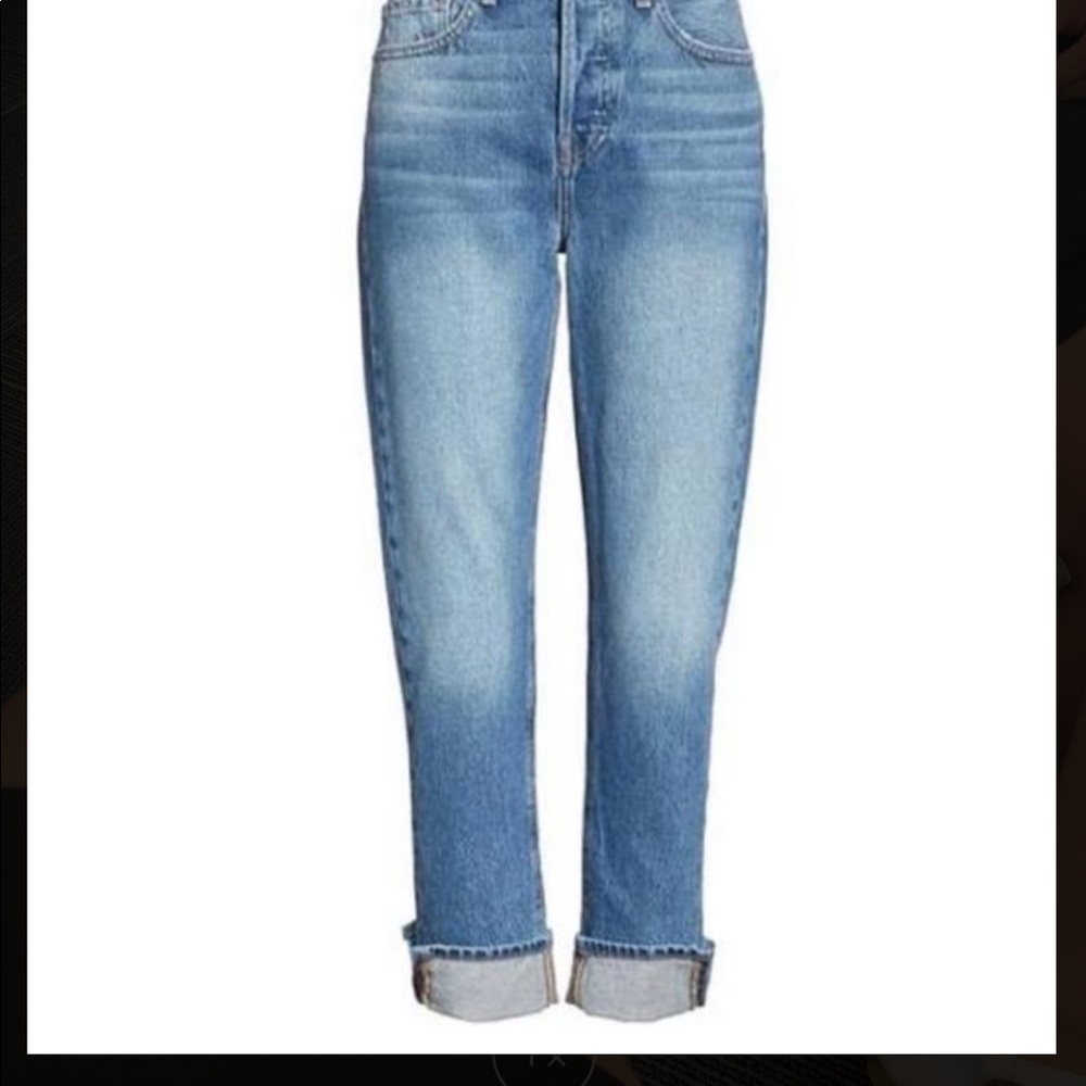 NWT FRAME denim Le Original Straight high rise 24